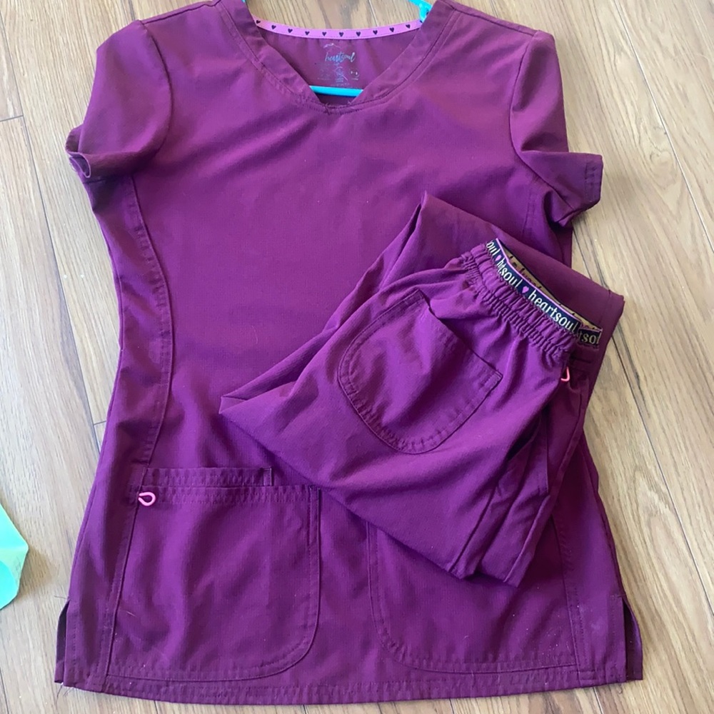 Heart soul scrub set